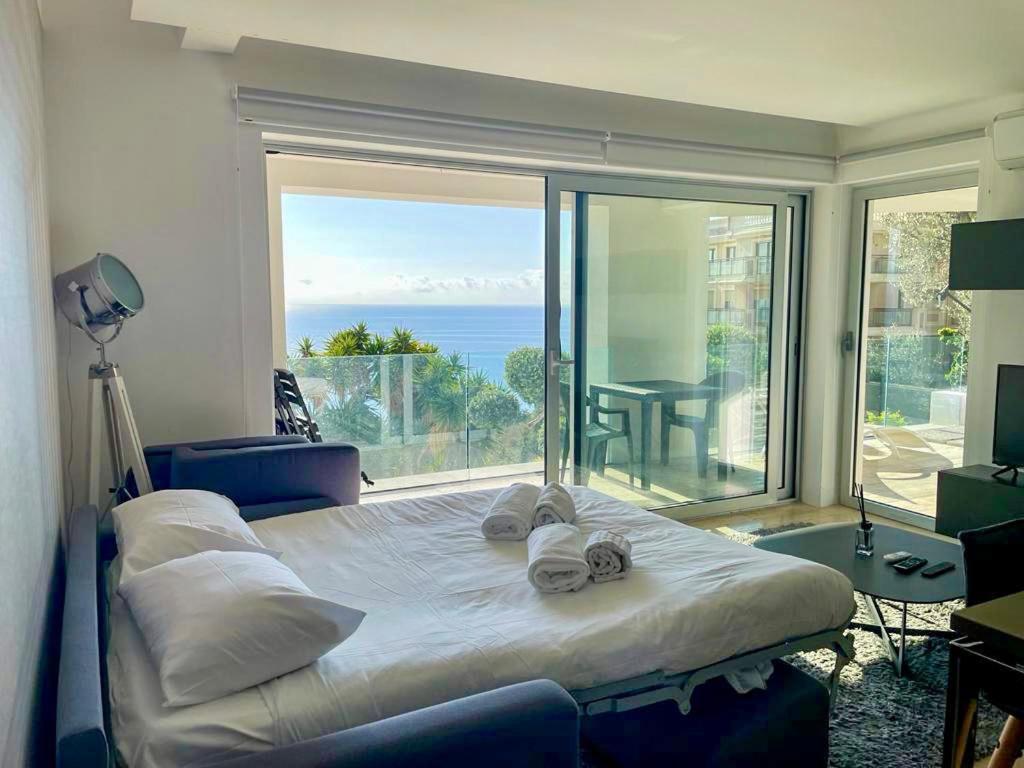 Апартаменты Mont Des Olives - Cap D'Ail- App4 Saint-Antoine  Экстерьер фото